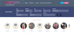 Desktop Screenshot of gratefuldates.com